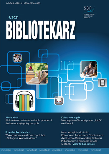Bibliotekarz 2021, nr 5