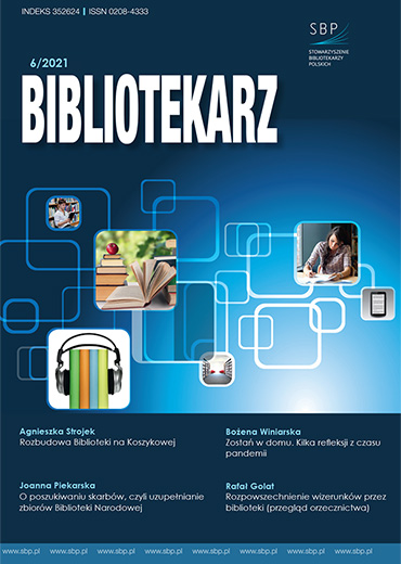 Bibliotekarz 2021, nr 6