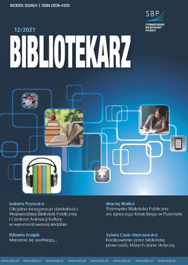 Bibliotekarz 2021, nr 12