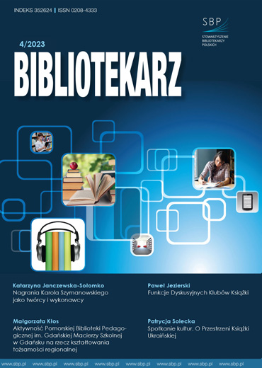 Bibliotekarz 2023, nr 4