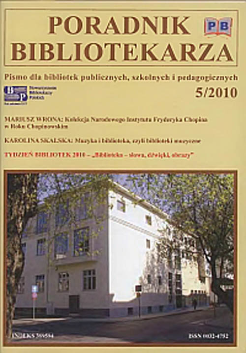 Poradnik Bibliotekarza 2010, nr 5