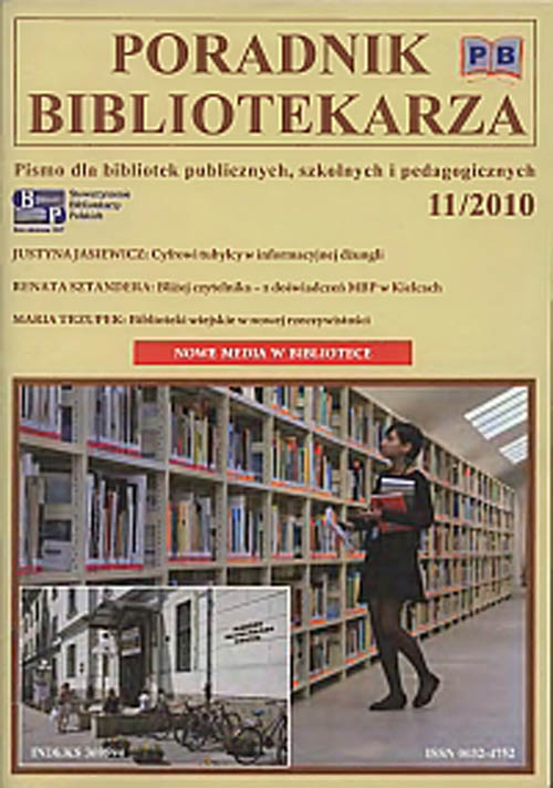 Poradnik Bibliotekarza 2010, nr 11