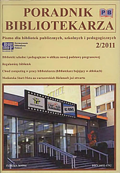 Poradnik Bibliotekarza 2011, nr 2