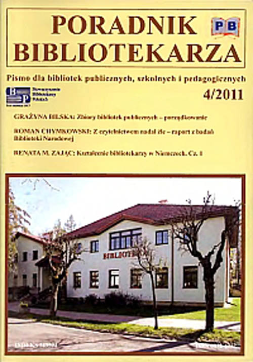 Poradnik Bibliotekarza 2011, nr 4